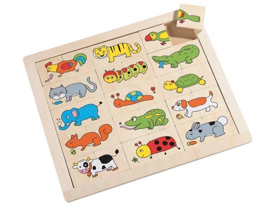 Image sur 42446171 PUZZLE INTERCHANGEABLE Animaux DIVERS    