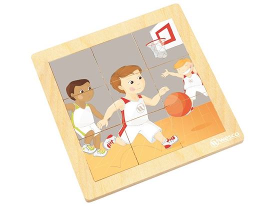 Image sur 38053020 PUZZLE HUGO ET CLARA la santé Le sport MULTICOLOR