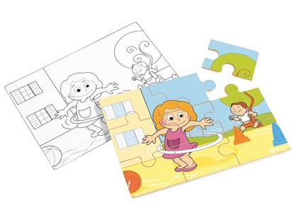 Image de 39661171 PUZZLE VICTOR ET MAYA à l'école La récréation DIVERS    