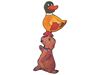 Image sur 1263020 PUZZLES PROGRESSIFS GÉANTS Animaux de la ferme MULTICOLOR