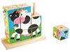 Image sur 32660020 PUZZLE 9 CUBES  La ferme MULTICOLOR