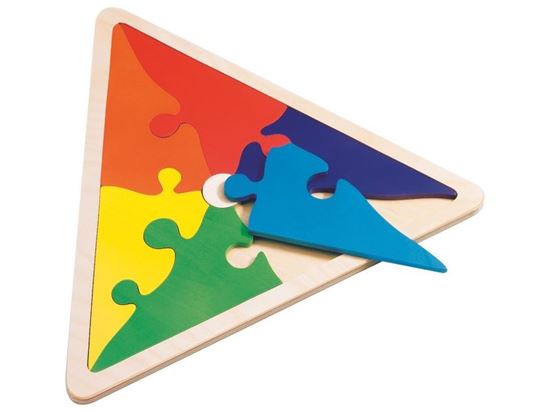 Image sur 5789020 PUZZLE GÉOMÉTRIQUE Puzzle triangulaire MULTICOLOR