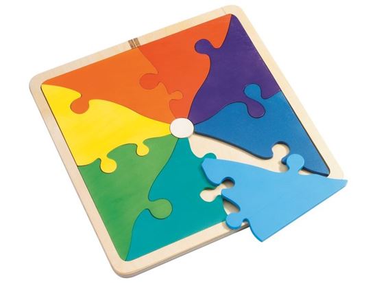 Image sur 5790020 PUZZLE GÉOMÉTRIQUE Puzzle carré MULTICOLOR