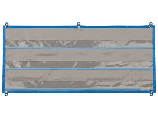 Image sur 40973059 PANNEAUX DE PRÉSENTATION HORIZONTAL BLEU/BLEU 