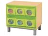 Image sur 40962039 RANGEMENT Visio 6 POCHES pour meuble H: 51 cm ROUGE/ORAN
