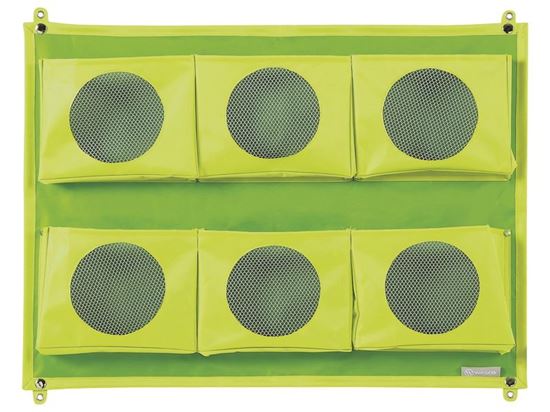 Image sur 40962169 RANGEMENT Visio 6 POCHES pour meuble H: 51 cm VERT / VER