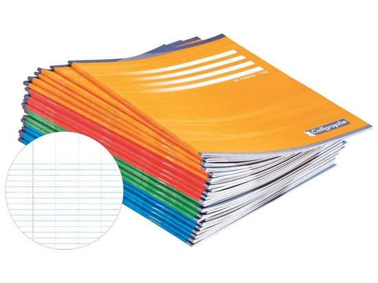 Image sur 23842020 CAHIERS QUADRILLÉS 17 x 22 cm  32 pages 70 g MULTICOLOR