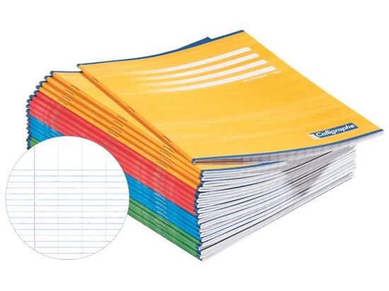 Image sur 23840020 CAHIERS QUADRILLÉS 17 x 22 cm  48 pages 70 g MULTICOLOR