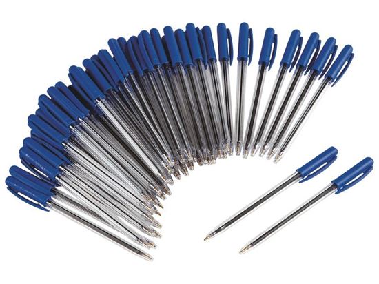 Image sur 25761002 STYLO À BILLE RÉTRACTABLE 1er prix BLEU      