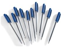 Image sur 35105002 STYLO À BILLE RÉTRACTABLE 1er prix BLEU      