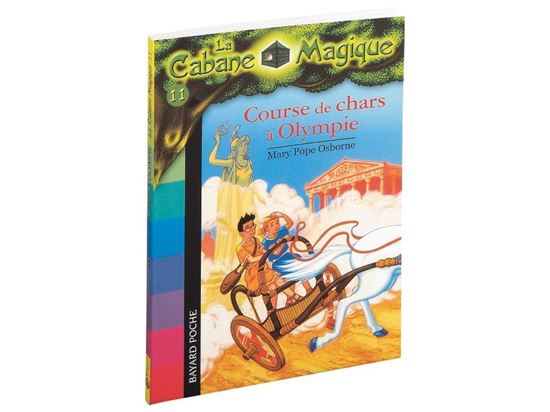 Image sur 30356020 LA CABANE MAGIQUE Tome 4 : course de chars à Olympie MULTICOLOR