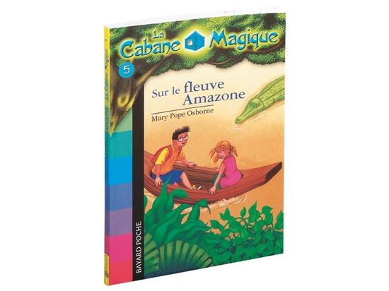 Image sur 30350020 LA CABANE MAGIQUE Tome 1 : Sur le fleuve Amazone MULTICOLOR