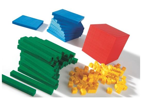Image sur 27525020 CUBE BASE 10 multicolore MAXI LOT
