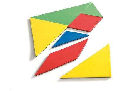 Image de 34998020 TANGRAM GÉANT MULTICOLOR