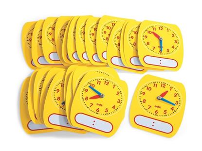 Image de 34746020 MAXI LOT Horloges d'apprentissage MULTICOLOR