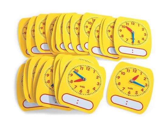 Image sur 34746020 MAXI LOT Horloges d'apprentissage MULTICOLOR