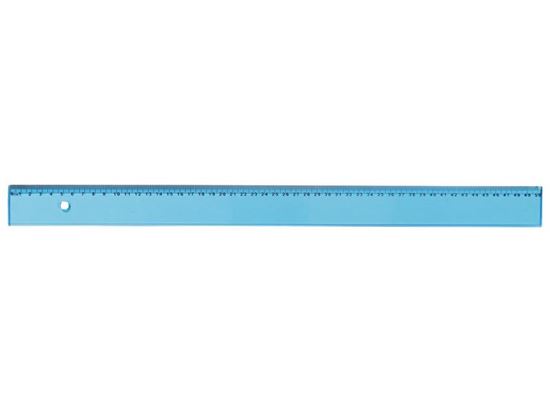 Image sur 46363002 RÈGLE ULTRARÉSISTANTE RÈGLE PLATE 50 cm BLEU      