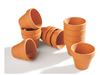Image sur 21892020 POTS EN TERRE CUITE À DÉCORER Hauteur de 8 cm MULTICOLOR
