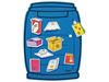 Image sur 33989020 JEU Recyclage des déchets MULTICOLOR