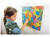Image sur 28111020 PUZZLE MAGNÉTIQUE en bois Les départements français MULTICOLOR