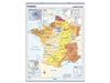 Image sur 27202020 CARTE MURALE La France physique et politique MULTICOLOR