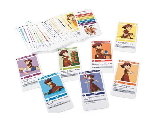 Image sur 28123020 JEU DE 7 FAMILLES LES BONS GESTES Secourisme MULTICOLOR
