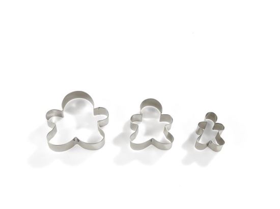 Image sur 39118171 EMPORTE-PIÈCES EN MÉTAL Homme de pain d'épices DIVERS    