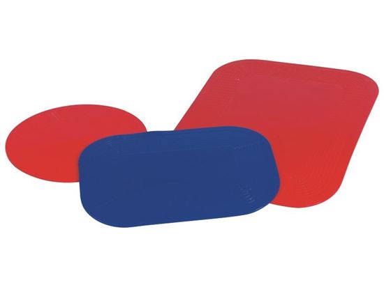 Image sur 1402002 SET DE TABLE ANTIDÉRAPANT ép. 3 mm 35 x 25 cm BLEU      