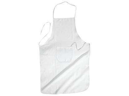 Image de 26210001 TABLIER DE CUISINE À DÉCORER Taille enfant BLANC