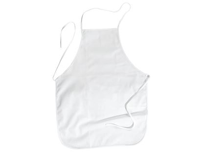 Image de 27397001 TABLIER DE CUISINE À DÉCORER Taille adulte BLANC