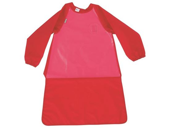 Image sur 40883021 BLOUSE LONGUE HAUTE PROTECTION avec boucle d'accroche Stature 98/116 cm FUSHIA    