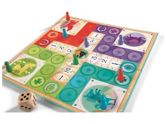 Image sur 41795171 MON PREMIER JEU DE L'OIE ET DE PETITS CHEVAUX DIVERS    