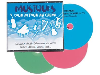 Image de 26413020 CD MUSIQUE POUR RETOUR AU CALME MULTICOLOR