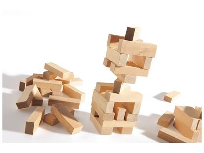 Image de 34474016 JEU D'ADRESSE JENGA NATUREL   