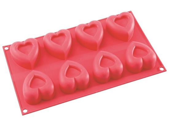 Image sur 35745020 MOULE POUR MIGNARDISES Petits cœurs MULTICOLOR