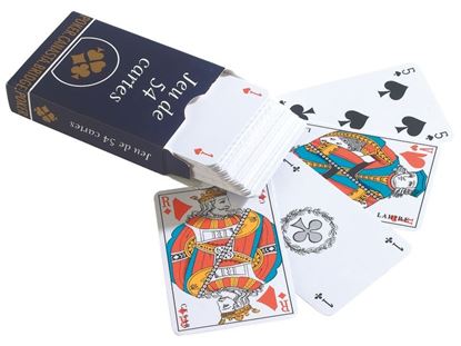 Image de 24744020 JEU DE CARTES TRADITIONNEL Jeu de 54 cartes MULTICOLOR