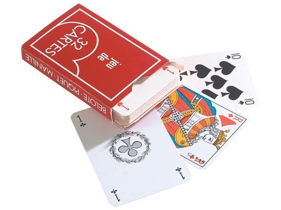 Image sur 24745020 JEU DE CARTES TRADITIONNEL Jeu de 32 cartes MULTICOLOR