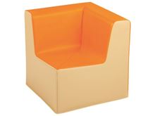 Image sur 1798007 FAUTEUIL D'ANGLE Hauteur 17 cm ORANGE    