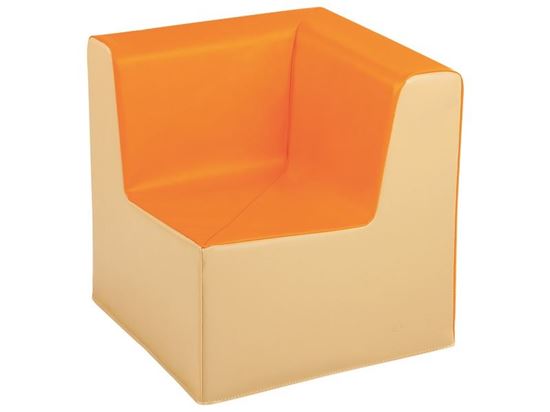 Image sur 1798014 FAUTEUIL D'ANGLE Hauteur 17 cm JAUNE     