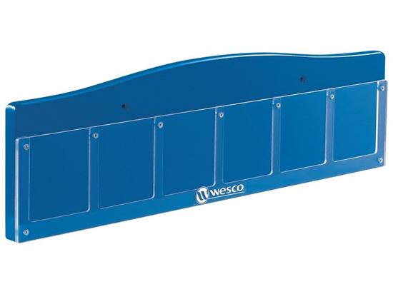 Image sur 24131057 PORTE-CARTES MURAL Vaguelette Longueur 60 cm CIEL (Bleu
