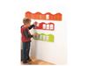 Image sur 24132011 PORTE-CARTES MURAL Vaguelette Longueur 120 cm ROUGE     