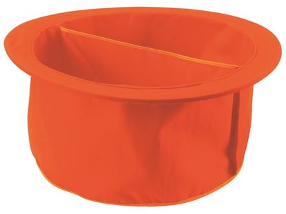 Image de 27242007 GRAND BAC ACTIbac SOUPLE MULTICOMPARTIMENTS 2 Cases ORANGE    