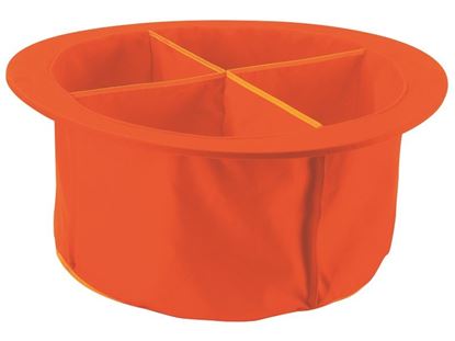 Image de 27244007 GRAND BAC ACTIbac SOUPLE MULTICOMPARTIMENTS 4 Cases ORANGE    