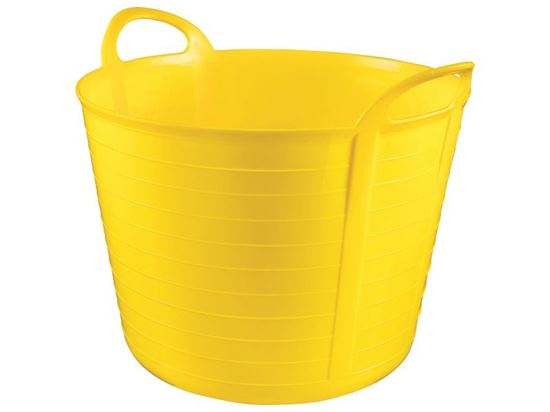 Image sur 27417014 BAC FLEXIBLE 40 litres JAUNE