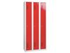 Image sur 30383007 VESTIAIRE/PENDERIE MÉTALLIQUE 3 portes ORANGE    