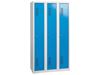Image sur 30386002 VESTIAIRE/PENDERIE MÉTALLIQUE 3 portes BLEU      