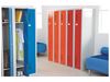 Image sur 30386011 VESTIAIRE/PENDERIE MÉTALLIQUE 3 portes ROUGE     