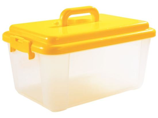 Image sur 30974007 MALLETTE DE RANGEMENT 9 litres ORANGE    