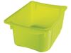 Image sur 33323008 BAC DE RANGEMENT en plastique translucide 2 unités, hauteur 20 cm VERT