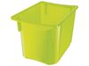 Image sur 33324011 BAC DE RANGEMENT en plastique translucide 3 unités, hauteur 31 cm ROUGE